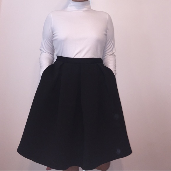 CUTE VINTAGE-STYLE KNEE-LENGTH SKIRT - Picture 2 of 3